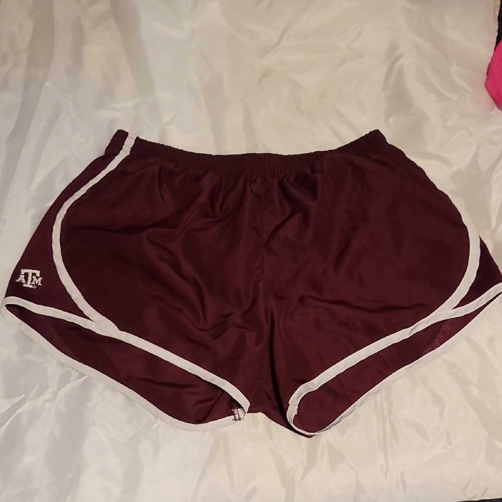 Women's Maroon Texas A&M  Athletic Shorts